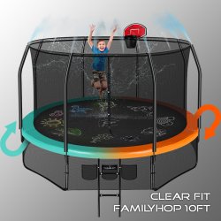 Батут Clear Fit FamilyHop 10Ft